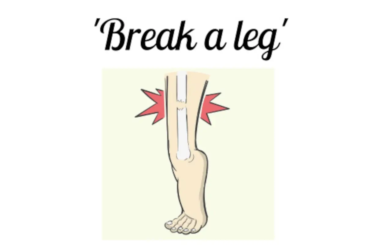 Phrase of the Week: ‘Break a leg’