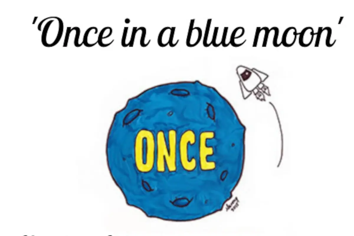 Phrase of the Week: ‘Once in a blue moon’