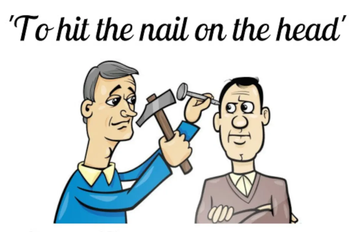 Phrase of the Week: ‘To hit the nail on the head’