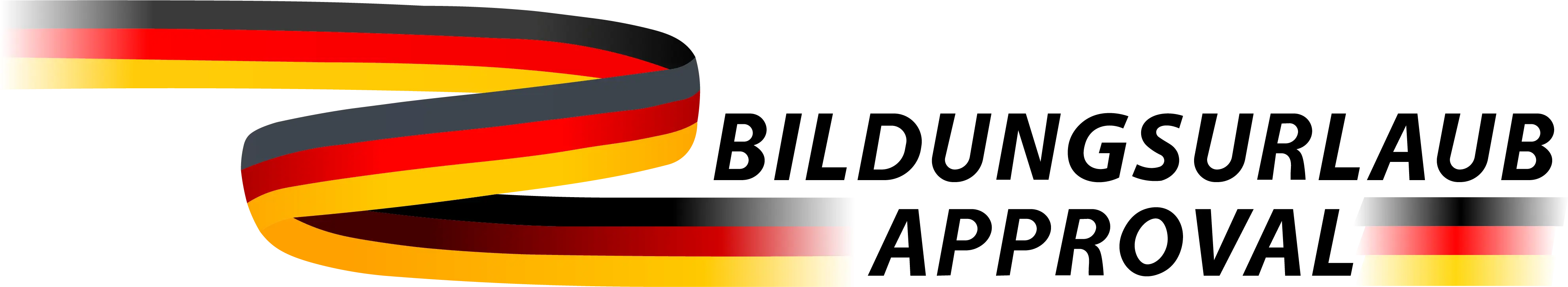 BILDUNGSURLAUB logo transparent black